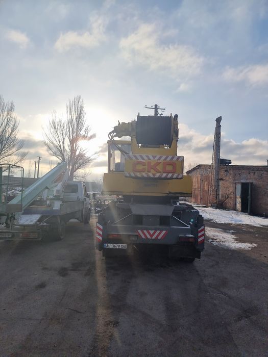 Кран авто и авто вышка 18м