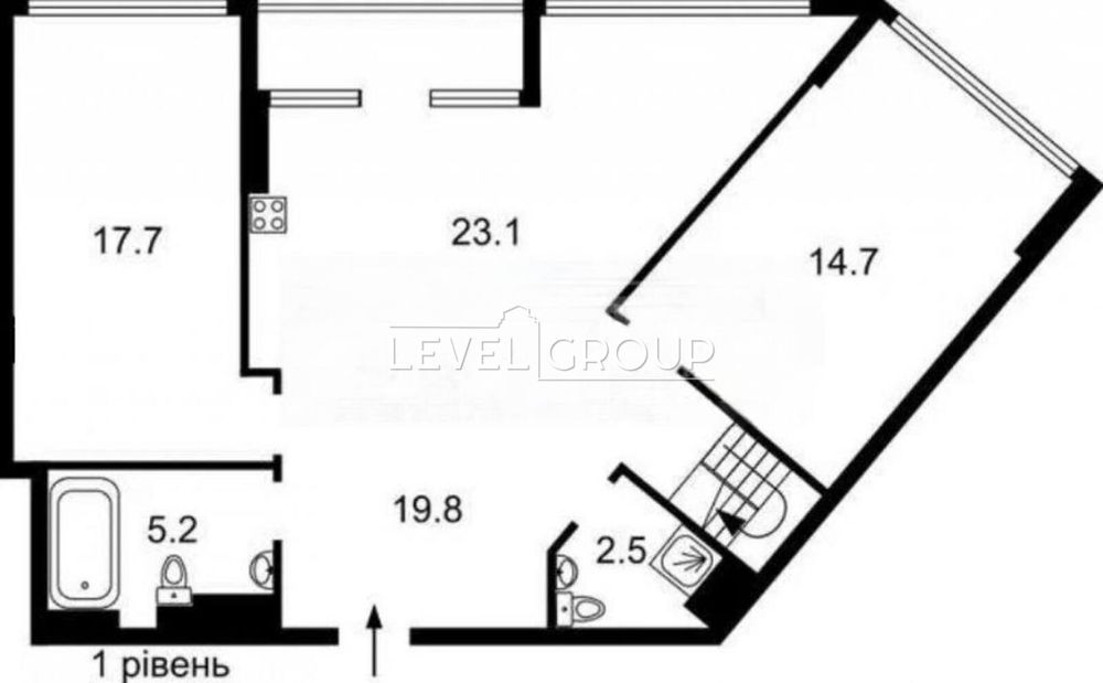 Продаж пентхаусу (115м.кв.) ЖК 'Greenville на Печерську! Центр!