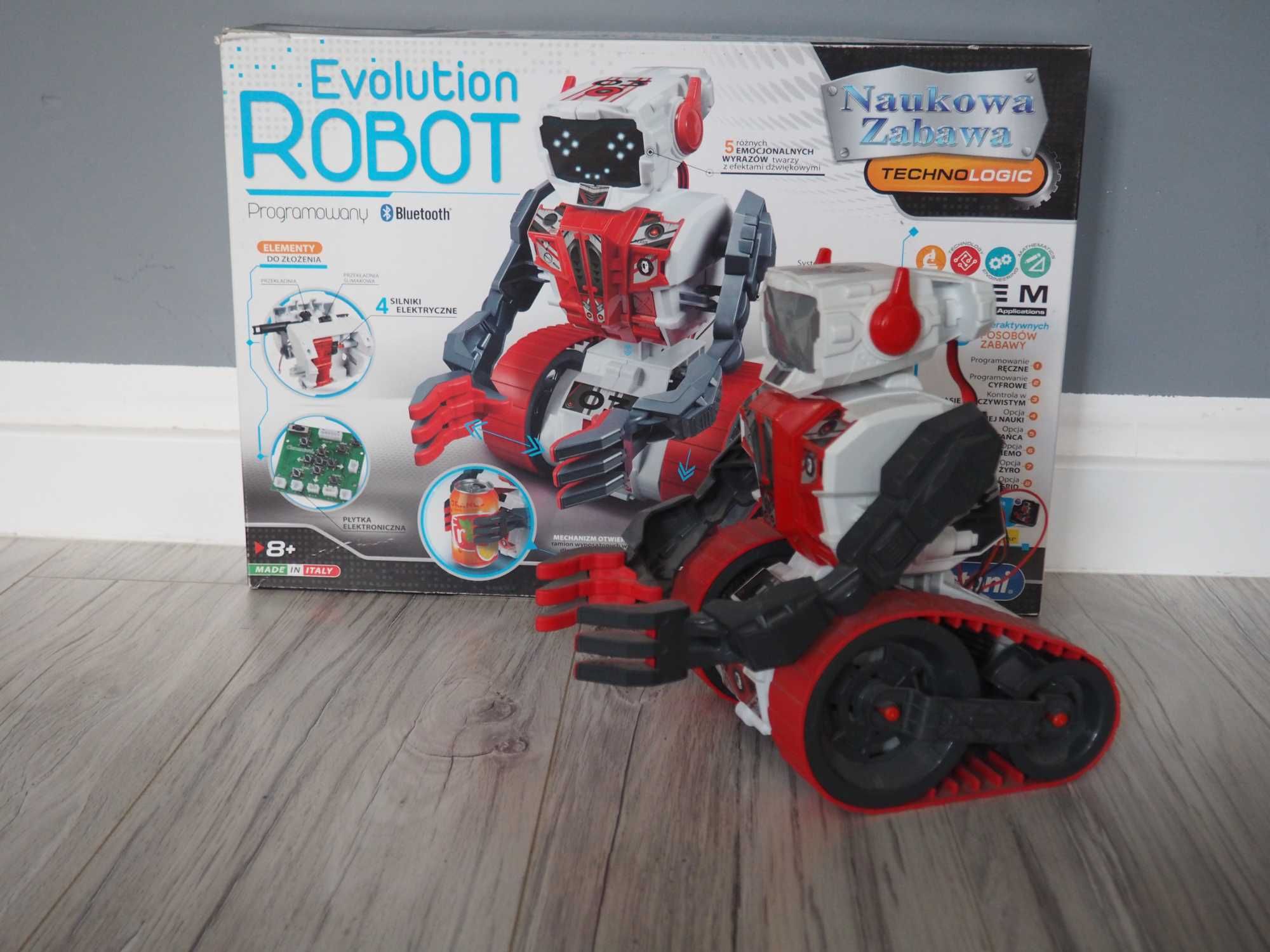 Clementoni zabawka naukowa evolution robot