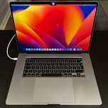 MacBook Pro 16" 2019 64 GB RAM, Intel i9 CPU, 512 GB SSD