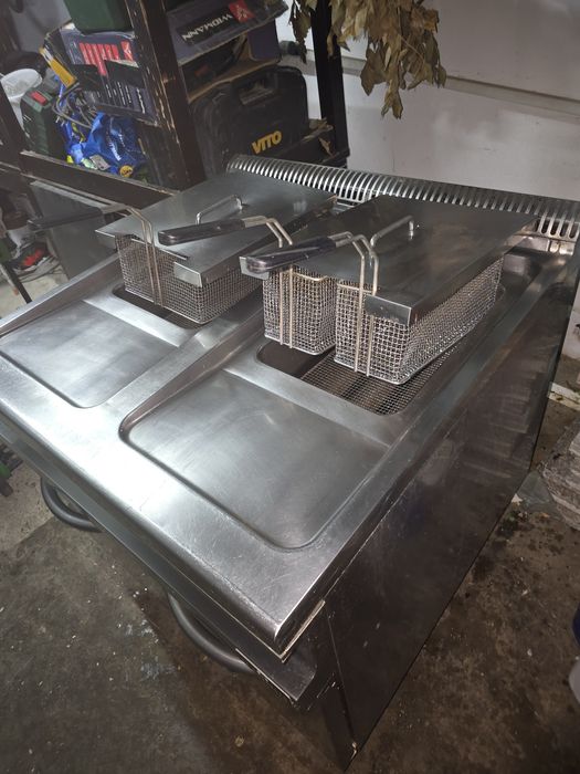 Fritadeira industrial a gaz