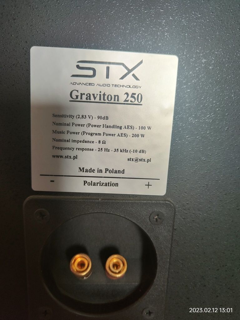 Kolumny głośnikowe STX GRAVITON 250