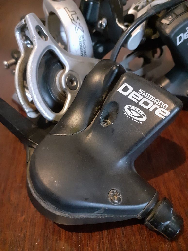 Shimano deore xt przerzutki i manetki