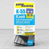 Клей для плитки 25кг, BUDMAJSTER