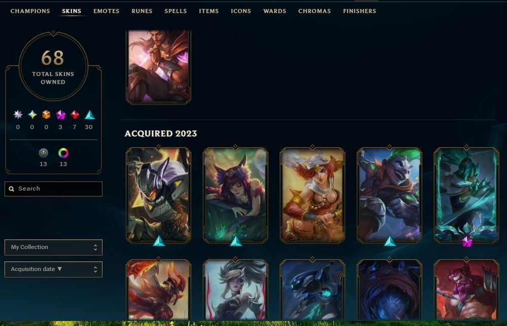 Аккаунт лига легенд