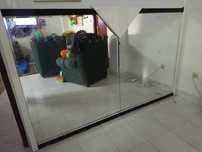 Espelho duplo com frame personalizado