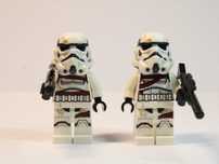 lego star wars figurki 2szt zombie stormtrooper szturmowcy szturmowiec