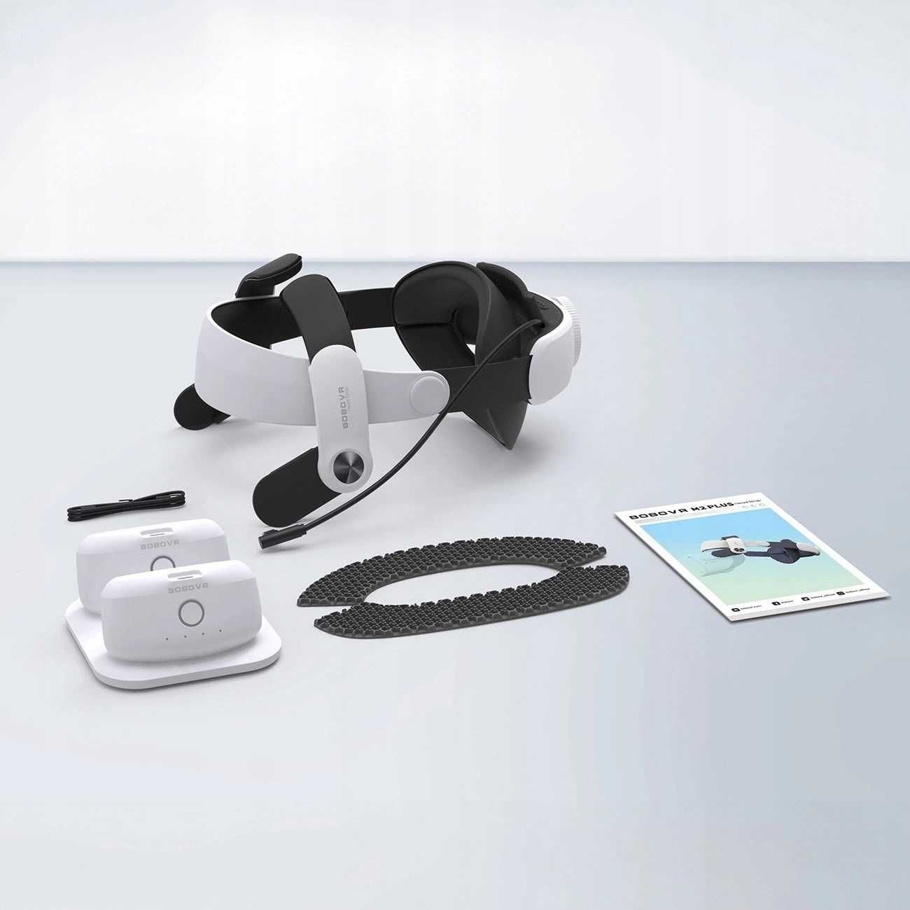 Кріплення/ремінь Oculus Quest 2 BOBOVR M2 Plus twin bat с двома акум.