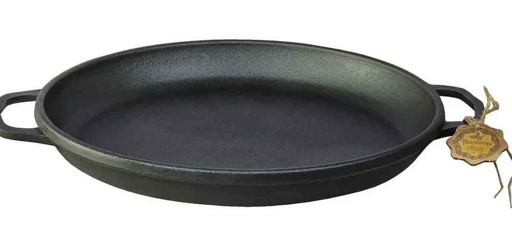 Казан чавунний узбецький об`ємом 12 л WOK із кришкою-сковородою