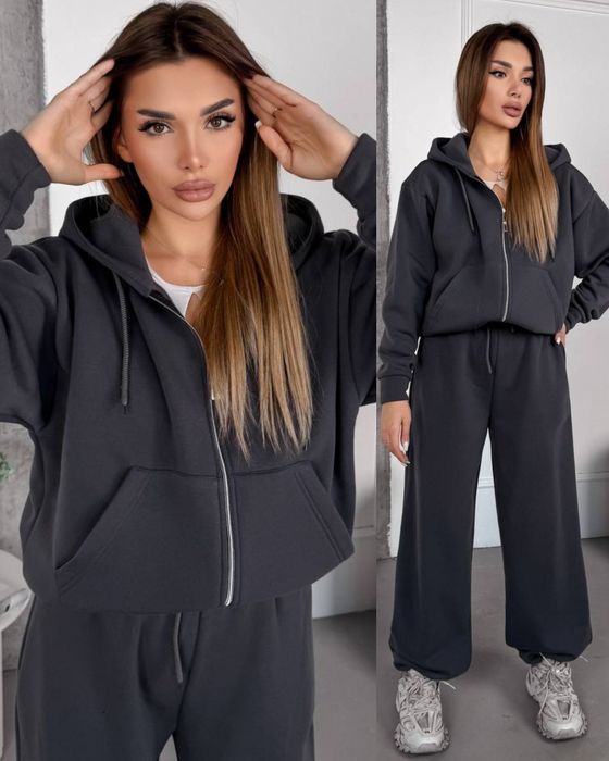 Костюм теплий тринитка на флісі‼️роздріб та ОПТ‼️