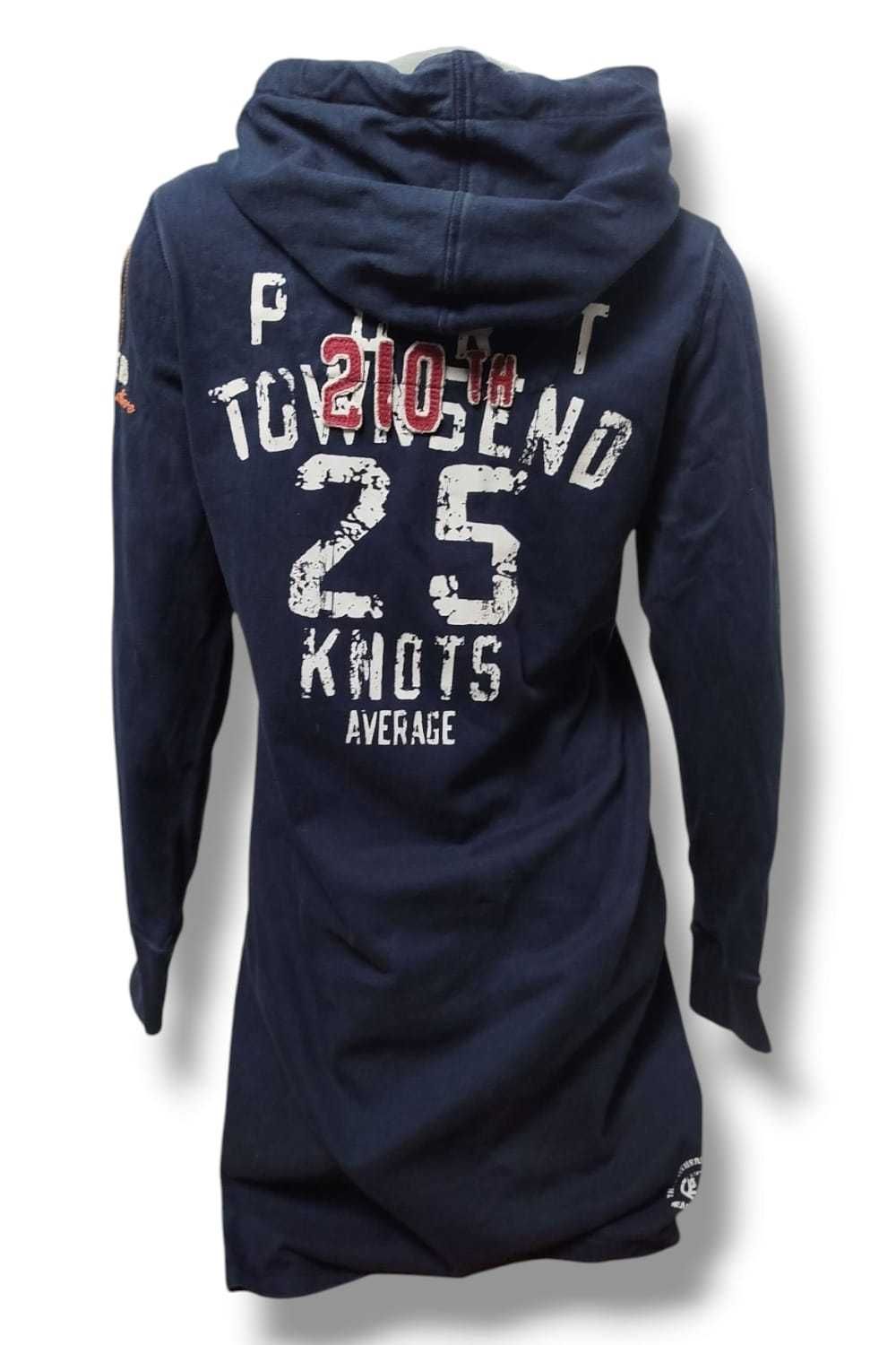 PJS Parajumpers Hooded Dress Long Sleeve Sweatshirt Hoodie Bluza