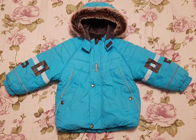 Куртка курточка детская зимняя теплая LENNE 92 см