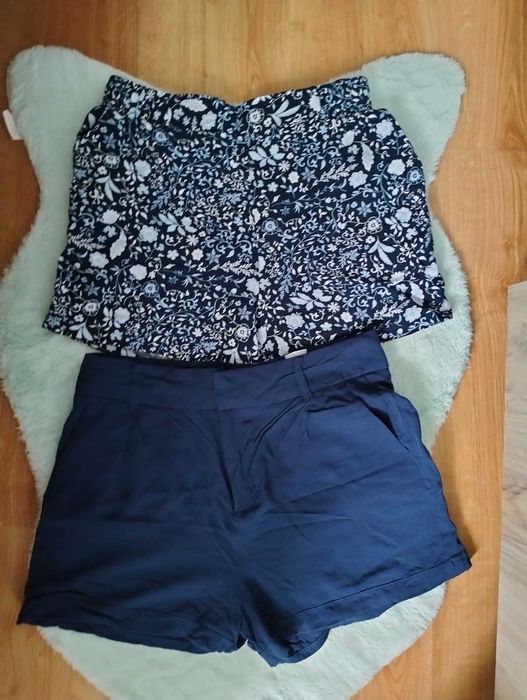 2 pary nowych spodenek damskich, rozmiar 38