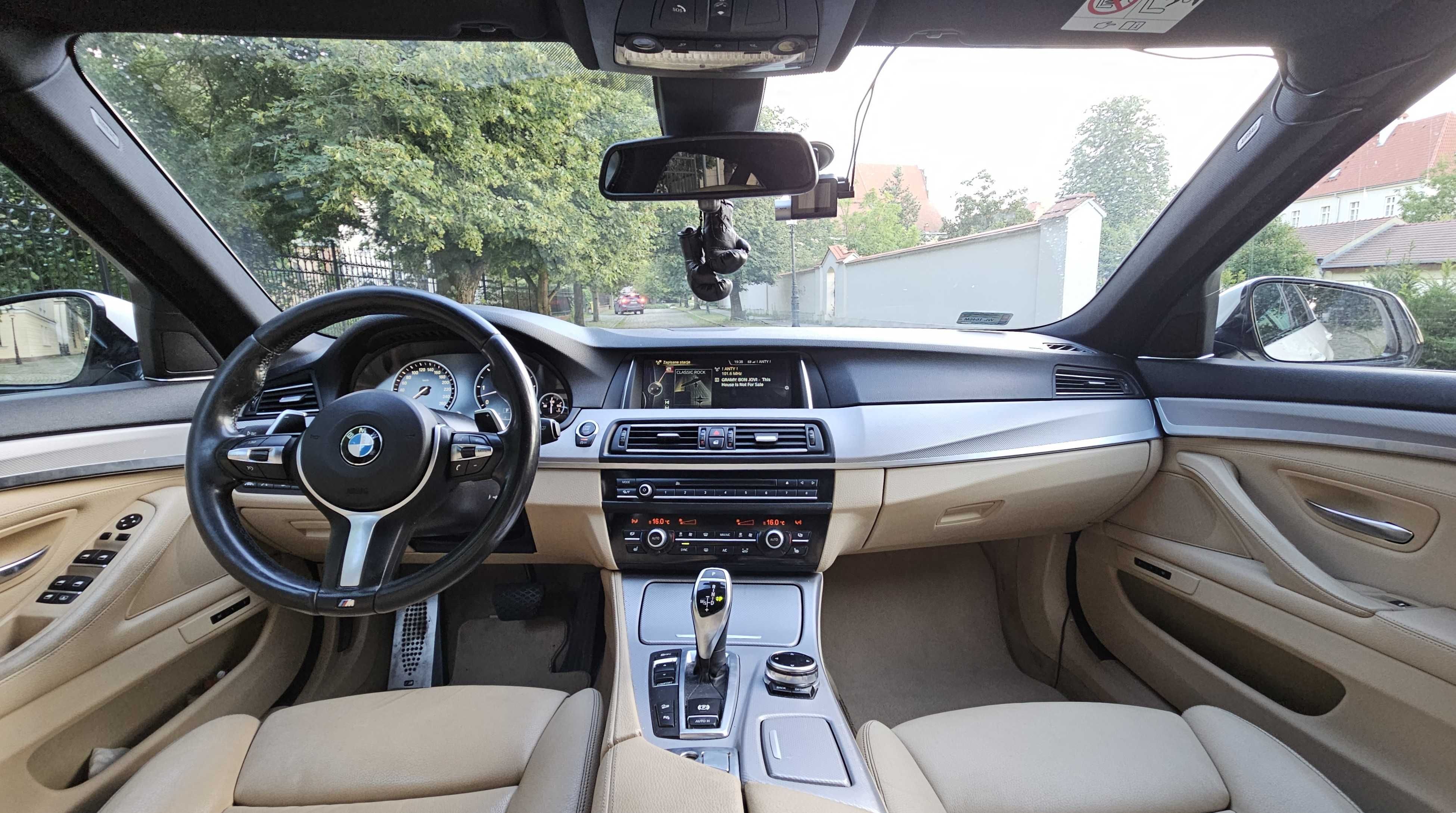 BMW F10 530d xDrive MPakiet, AdaptiveLED, Łopatki, Head up, Full opcja
