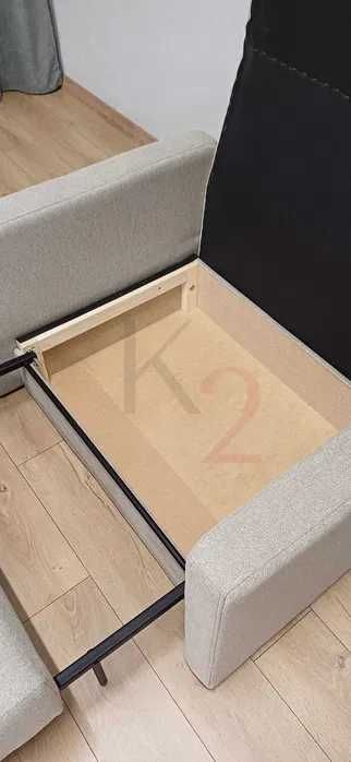 Amerykanka Rozkładany Fotel Sofa Kanapa Młodzieżowe Łóżko + GRATIS