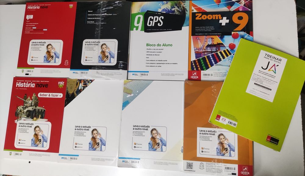 Vendo manuais/ cadernos de atividades 9°ano
