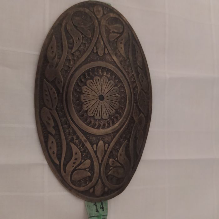 Винтажная пряжка на  ремень .Латунь