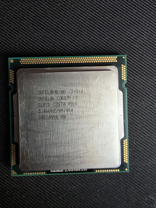 Procesor Intel Core i3-540 (3.06GHz) + oryginalne chłodzenie