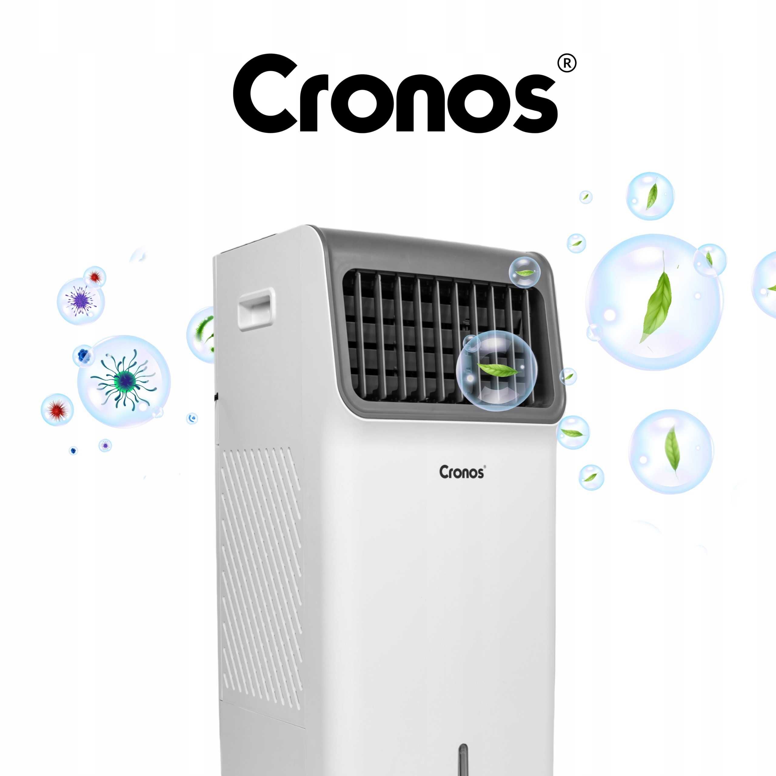 Кондиціонер переносний Cronos Icy 85 Вт 18л PURIFIER 2in1