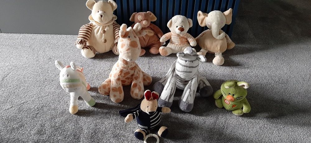 Zestaw pluszaków grająca dla Maluszka 9 szt