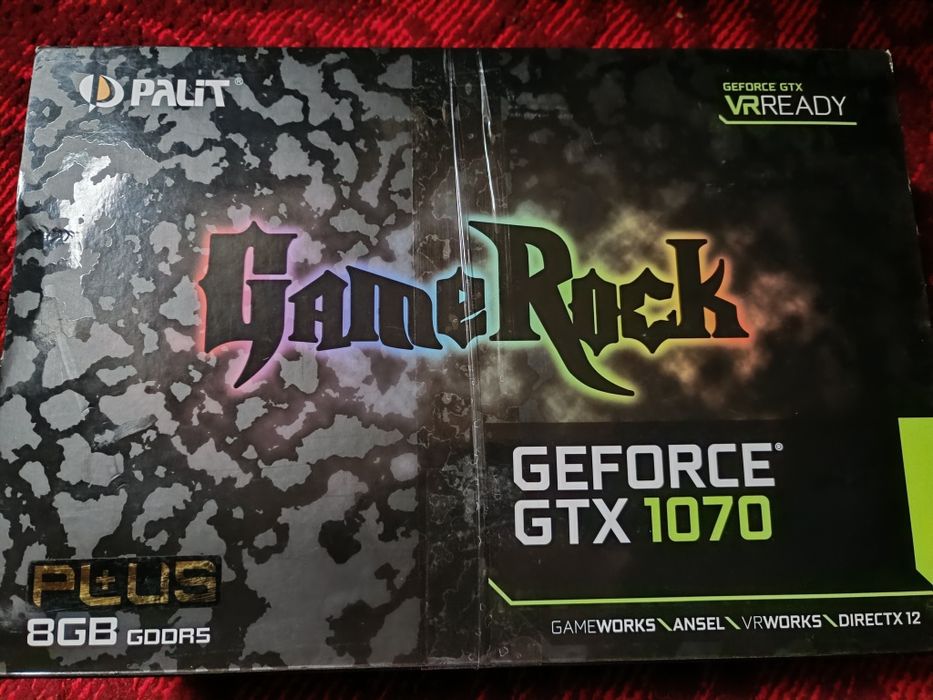 palit gtx 1070 gamerock plus