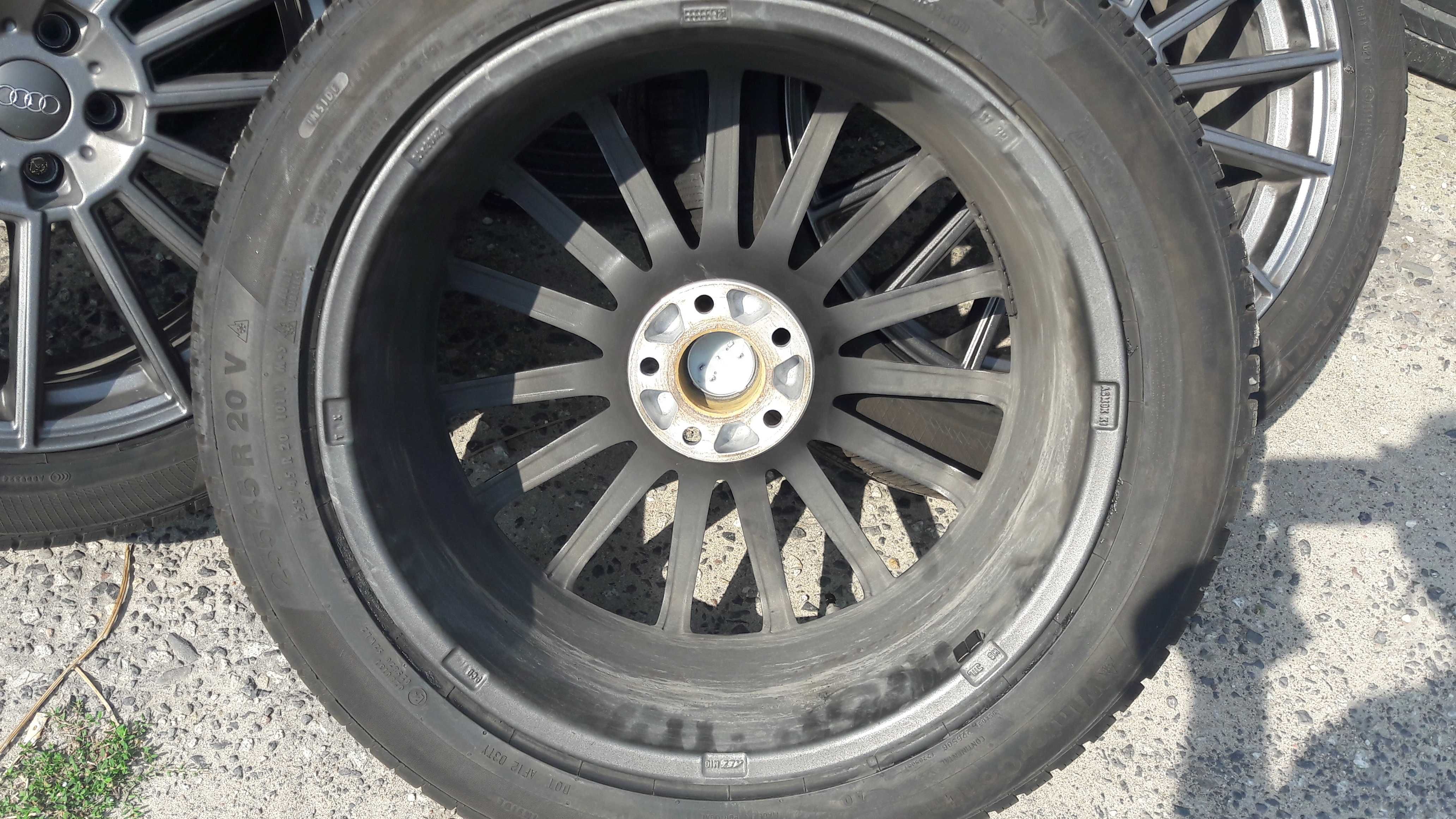 Koła kpl Audi SQ5 AEZ STEAM 8X20 5X112 255/45R20 101V Conti TS850P AO