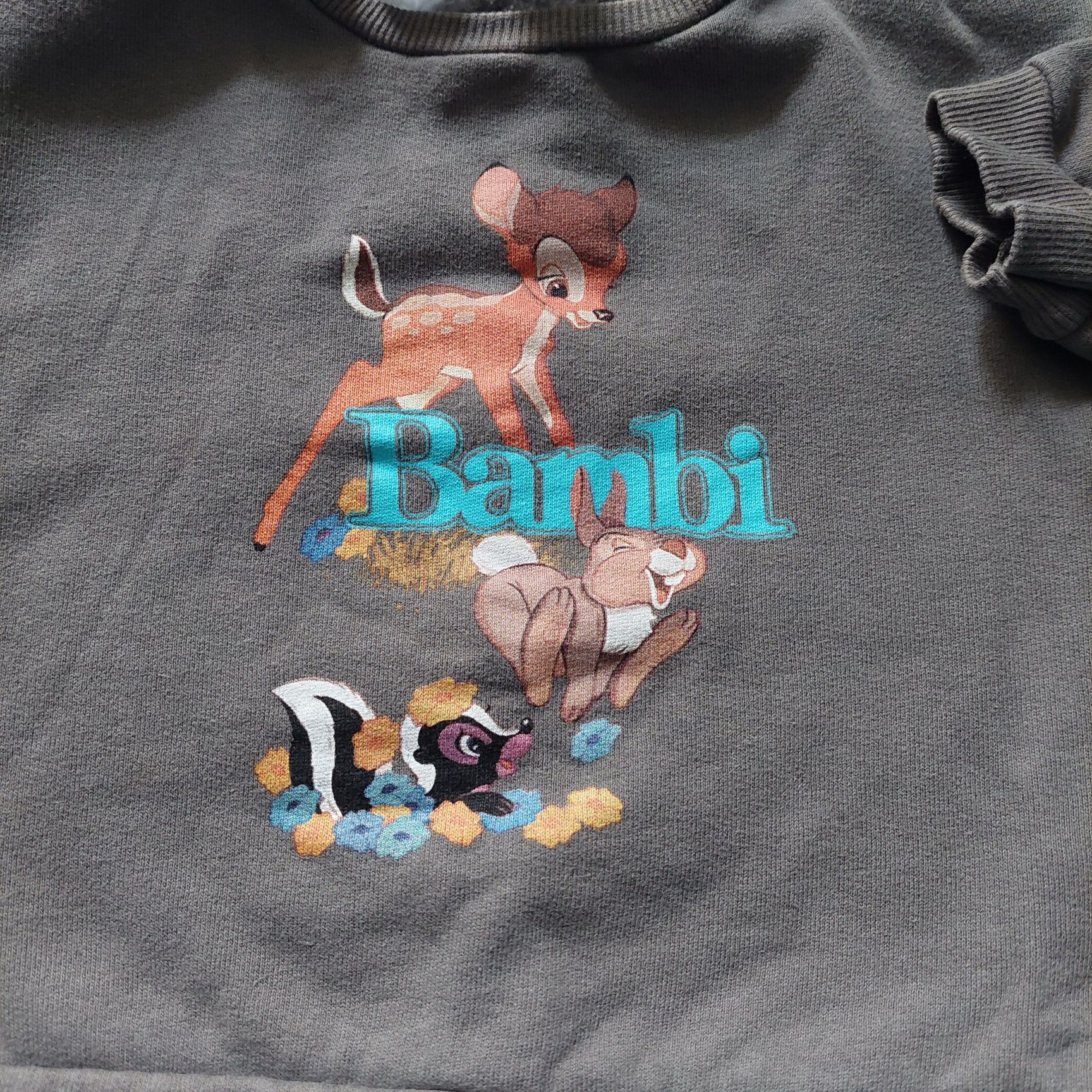 Bluza marki Zara z Bambi rozmiar 92