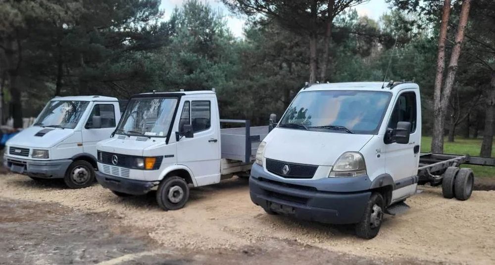 Iveco Daily HDS Kiper Chwytak do drzewa silnik zderzak tylni most