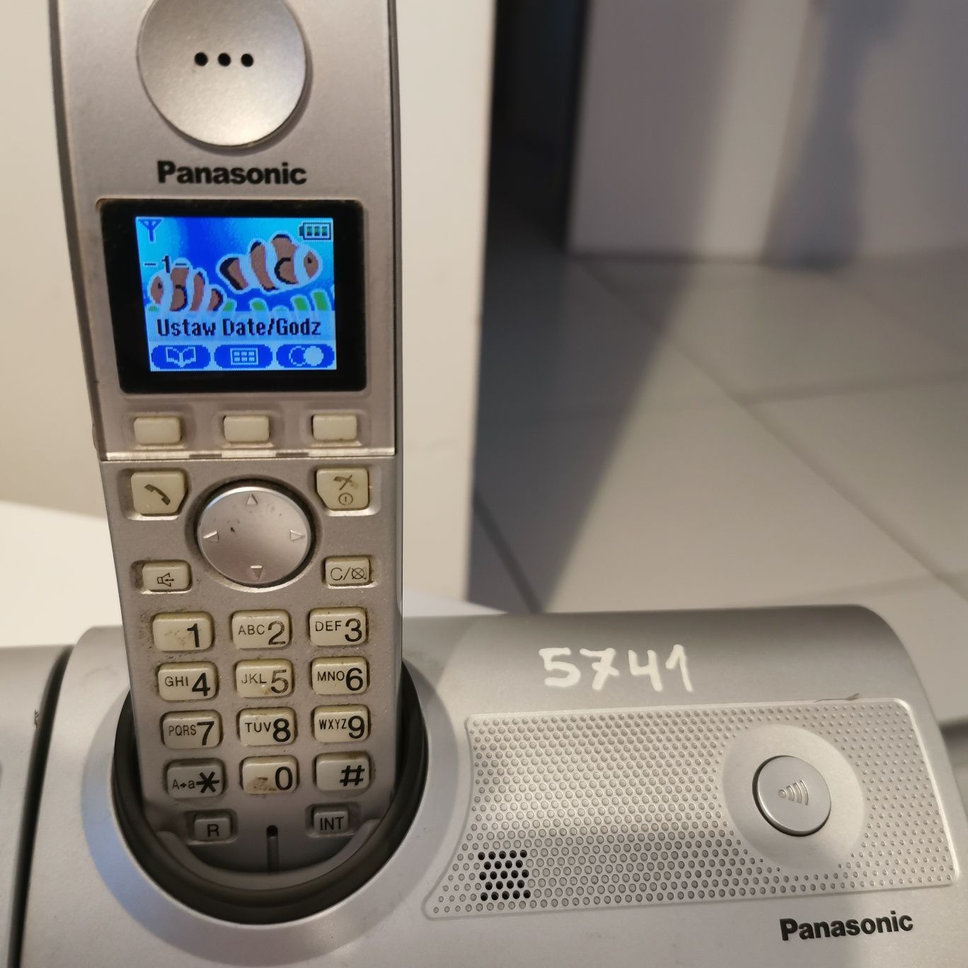 Telefon stacjonarny Panasonic KX-TG8100PD
