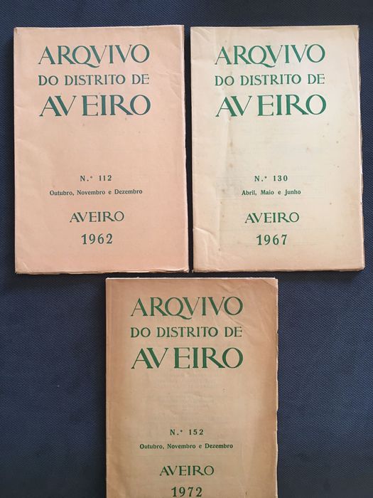 Arquivos do Distrito de Aveiro. J. Estevão-Pescadores-Ducado de Aveiro