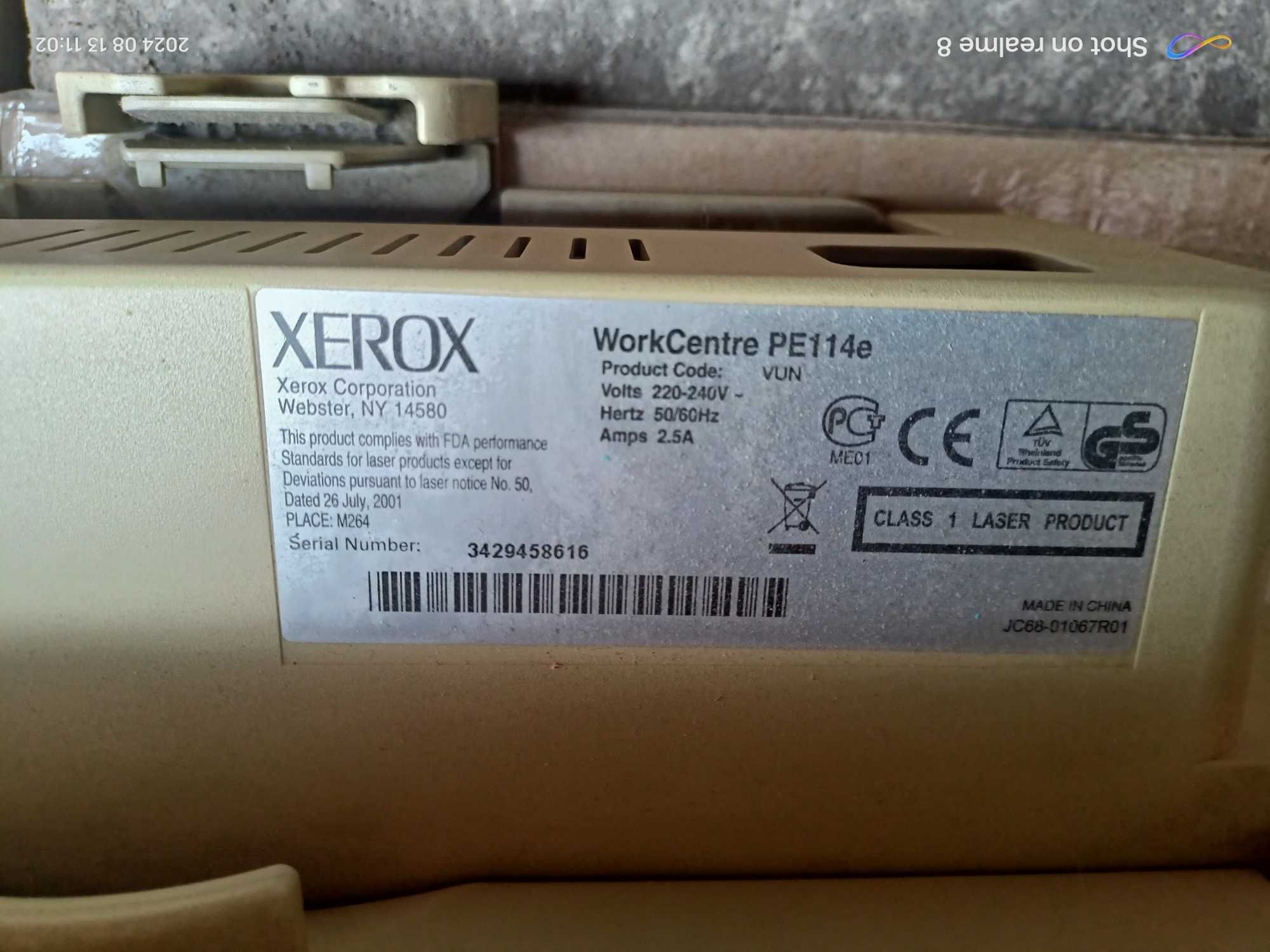 Xerox WorkCentre PE114e ( принтер, сканер, копирование)