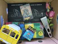 Karton box mix biedronka Lidl Action dziecko dom