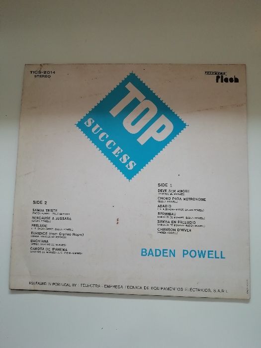 Discos Vinil - "TOP SUCCESS" de Baden Powel