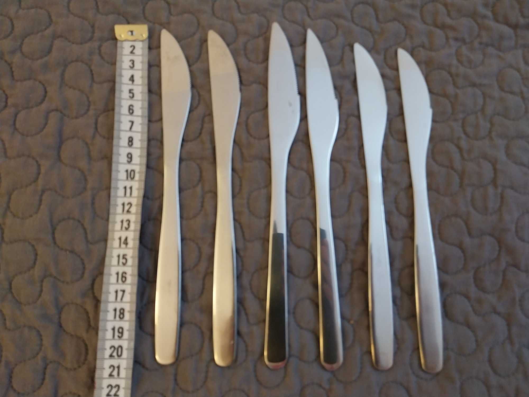 6 noży stołowych