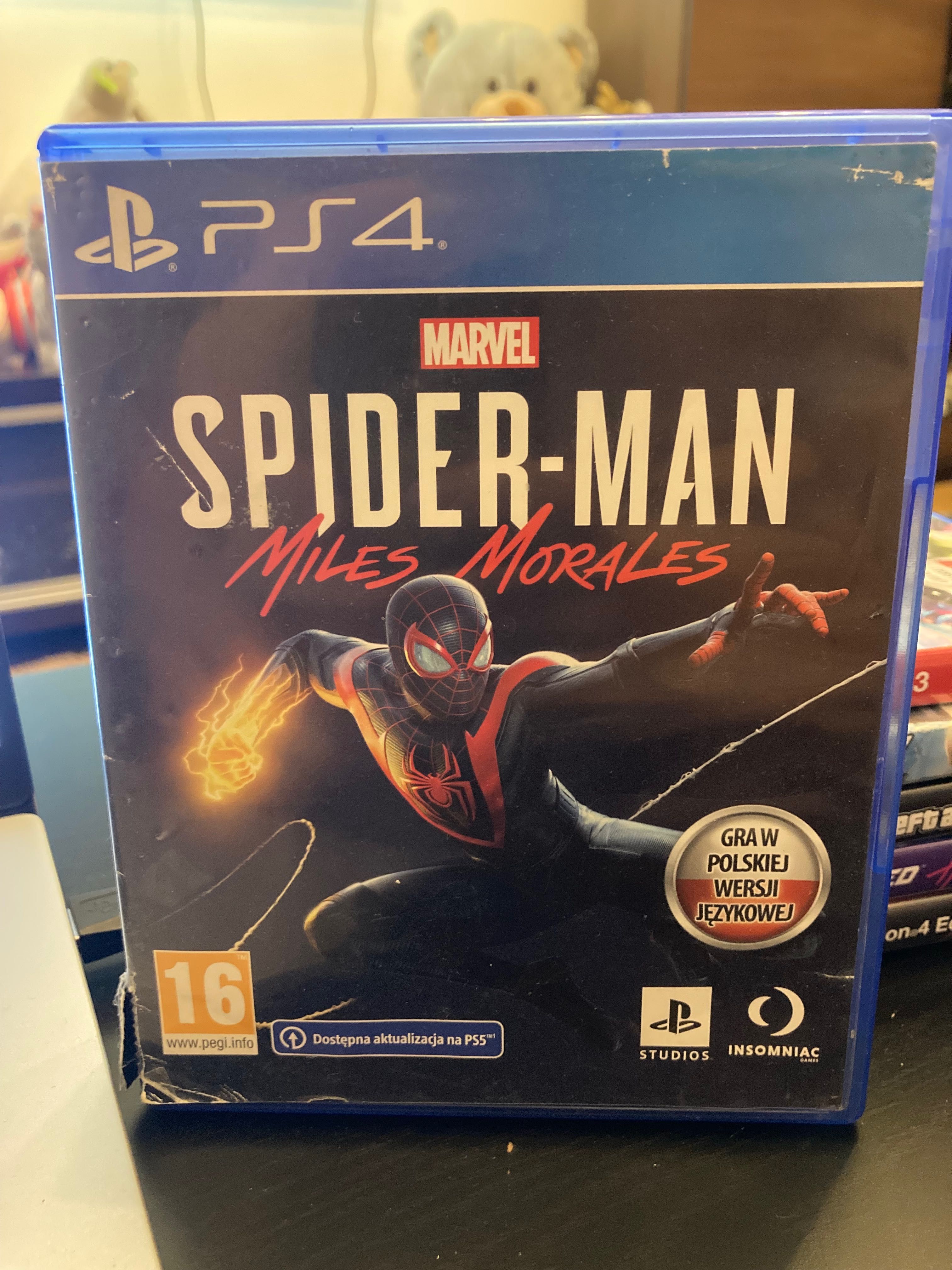 Spider-Man Miles Morales PS4 Polska Wersja