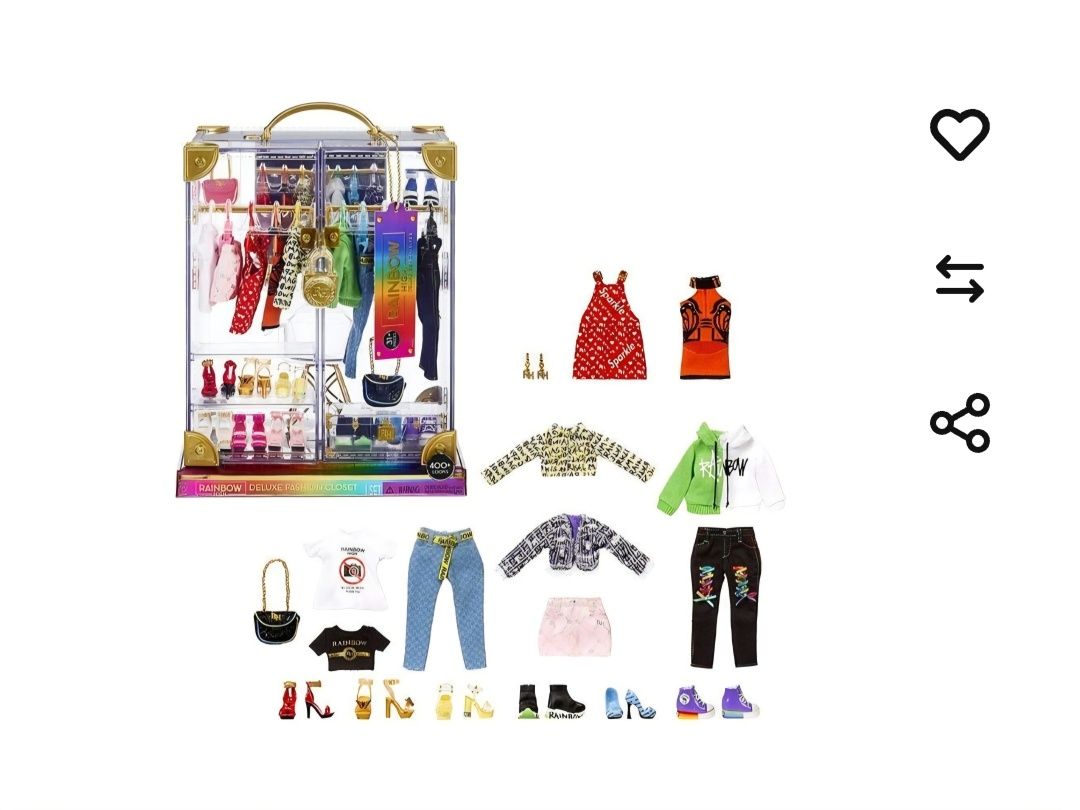 Rainbow high deluxe closed
