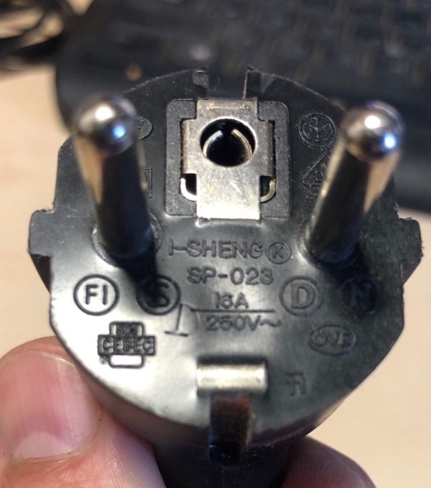 Комплект для ПК, Кабель живлення, посиленний для ПК і монітора 220V