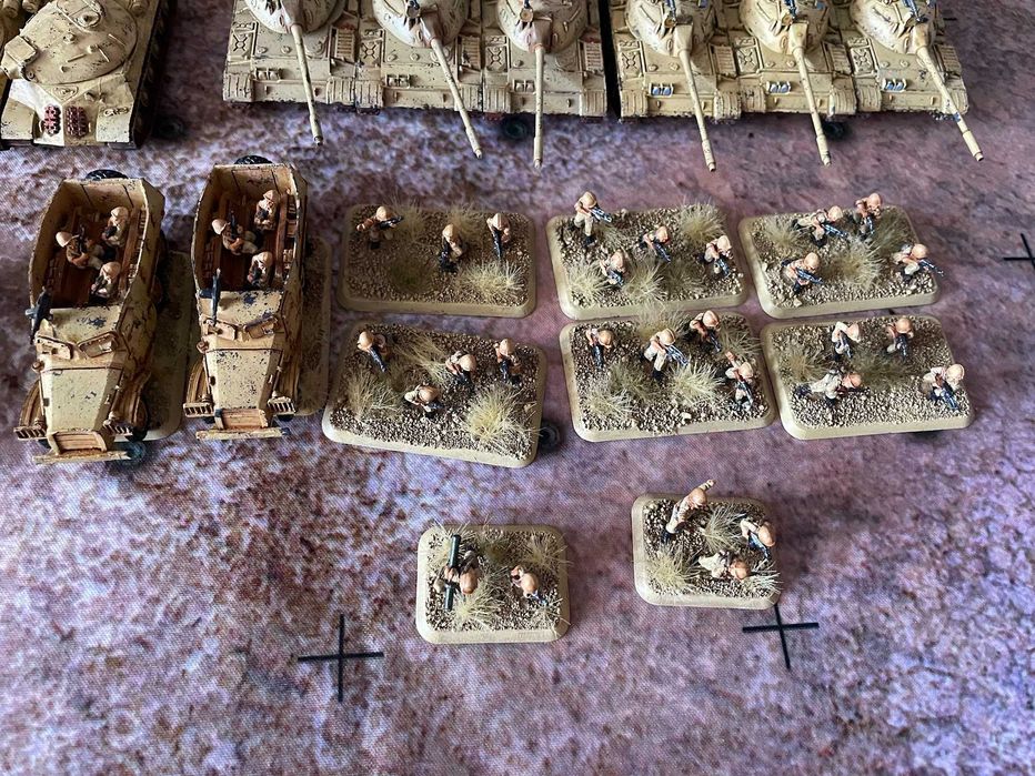 Flames of war - Fate of a Nation - Armia Egipska - gotowa do gry