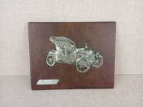 Ozdobny obrazek relief 3D Opel model 1905 Doktorwagen Ekoskóra Retro