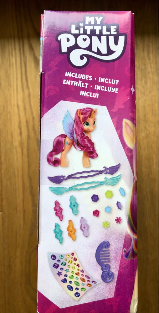 My Little Pony zestaw Kucyk Sunny + gry Trefl