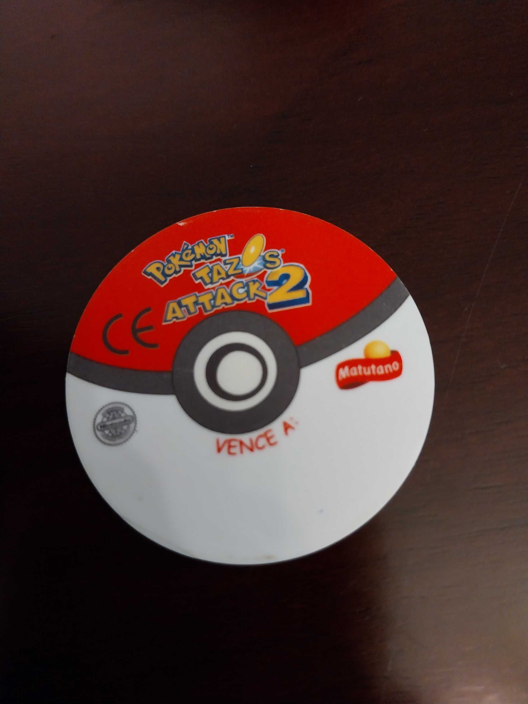 Fearow 22, Tazos Pokémon Attack 2, edição limitada, bom estado, raro