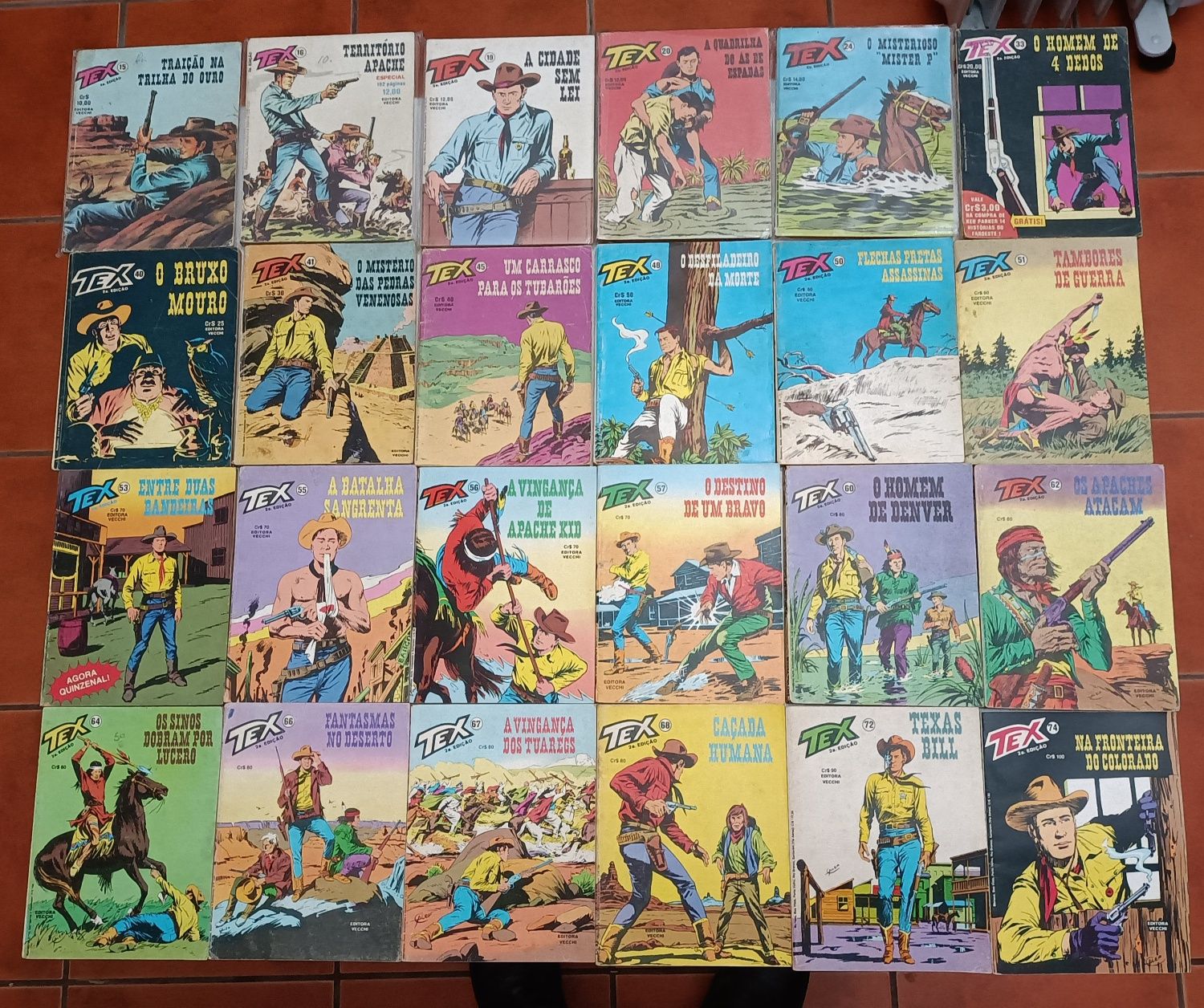 516Livros Tex Willer Várias Edições