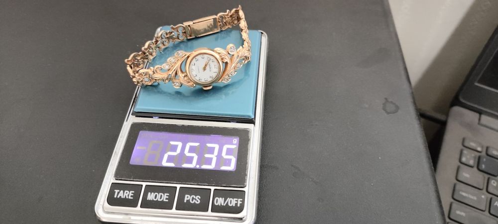 Золотые часы 585 пробы Чайка СССР