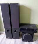 Amplituner Harman Kardon + kolumny STX + subwoofer Yamaha