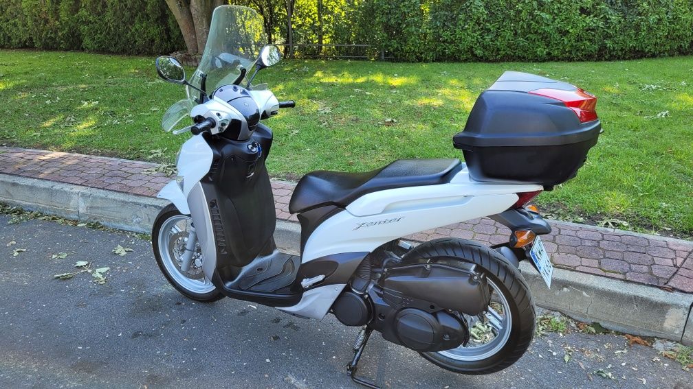 Yamaha Xenter 150 kufer duża szyba koła 16