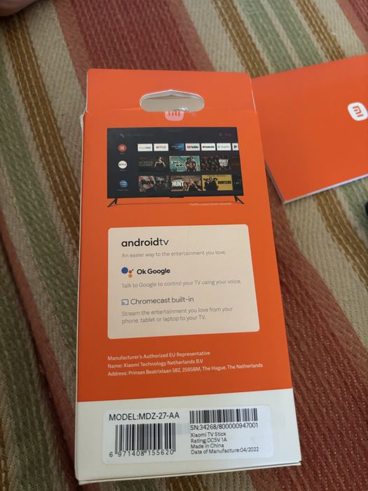 Xiaomi TV stick chromecast