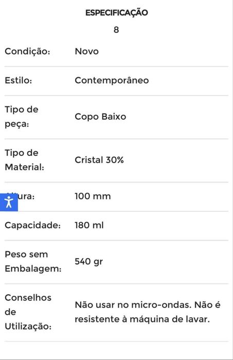 Copo Vista Alegre