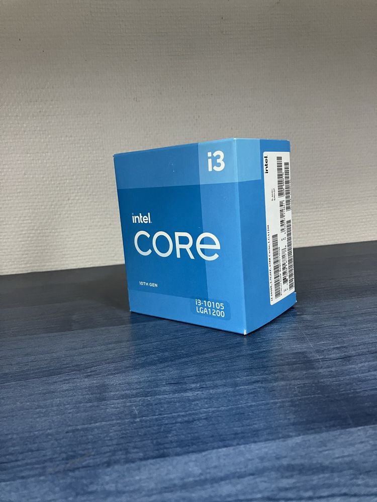 Коробка (пуста) від процесора Intel core-i3