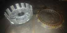 Kosz sprzęgłowy sprzęgło tarczki przekładki Honda Cr 250 Hpp 87-96 rok