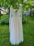 Suknia ślubna Herm's Bridal Coco, tiulowa, brzoskwiniowa 34/36